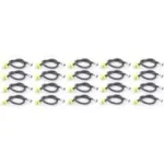 Senkiddpro 24 inch Stainless Steel Black Connection Pipe (Pack of 20)