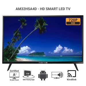 Amstrad 32 Inch HD Smart LED TV – AM32HSA4E