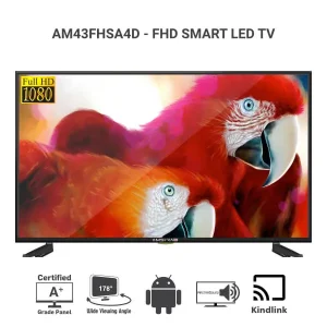 Amstrad 43 Inch Full HD Android Smart LED TV – AM43FHSA4D