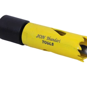 Jon Bhandari 19mm High Speed Steel Black & Yellow Bi-Metal Hole Saw, M-013_2