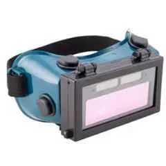 Hanbon Free Size Green Auto Darkening Welding Safety Goggles, 37801