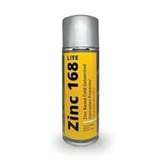 Zinc 168 Lite Cold Galvanized Matt White Corrosion Protector Spray