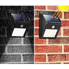 Solar Universe India 4 Pcs 20 LED White Outdoor Solar Motion Sensor Light Set - Image 5
